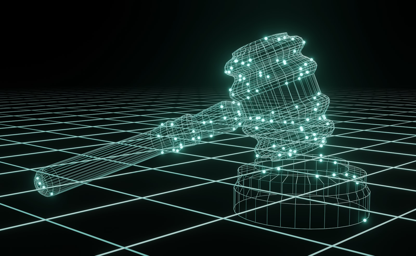 Ein Richterhammer symbolisiert die Klage von Apple gegen OpenAI vor einem US-Bundesgericht